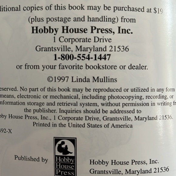 NWT Teddy’s Bears Tales & Patterns Hardcover BOOK Linda Mullins Patriotic 1997 - Picture 5 of 17